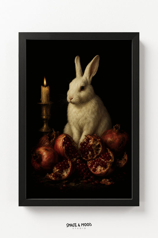 Rabbit and Pomegranate II