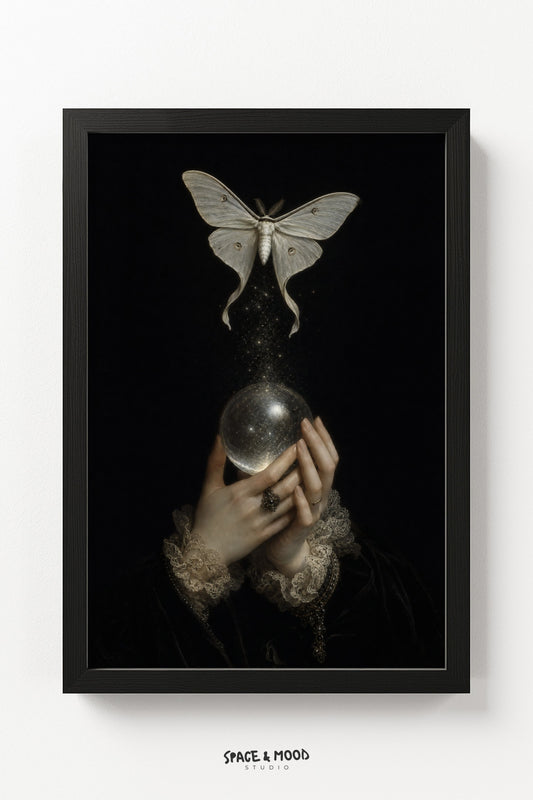 Crystal Ball and Moth