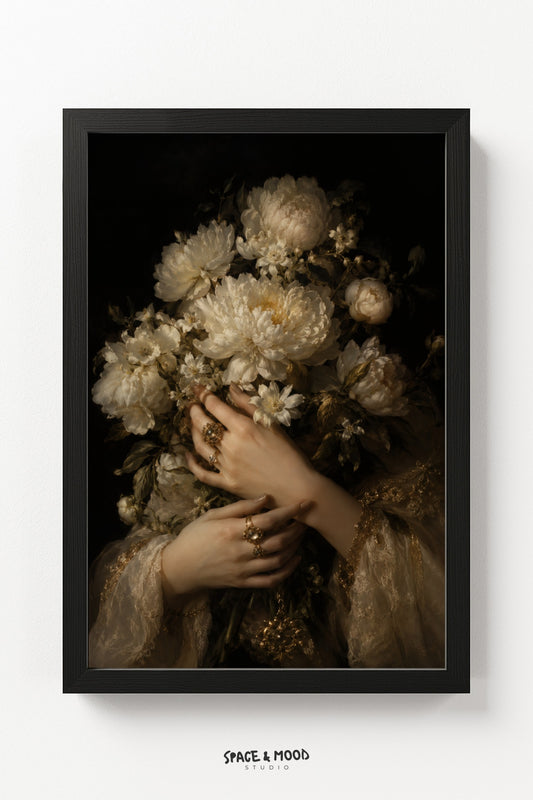 White Flower Hands