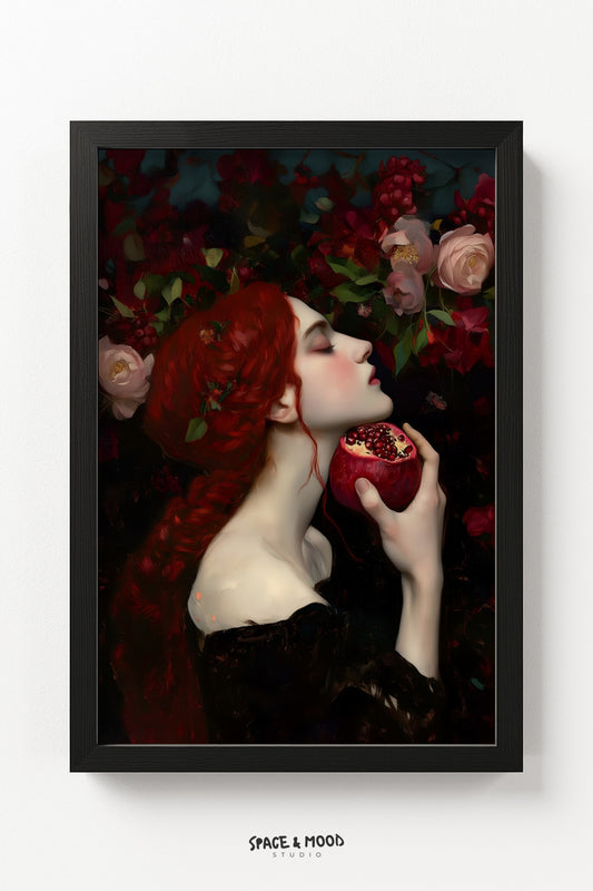 Persephone with Pomegranate