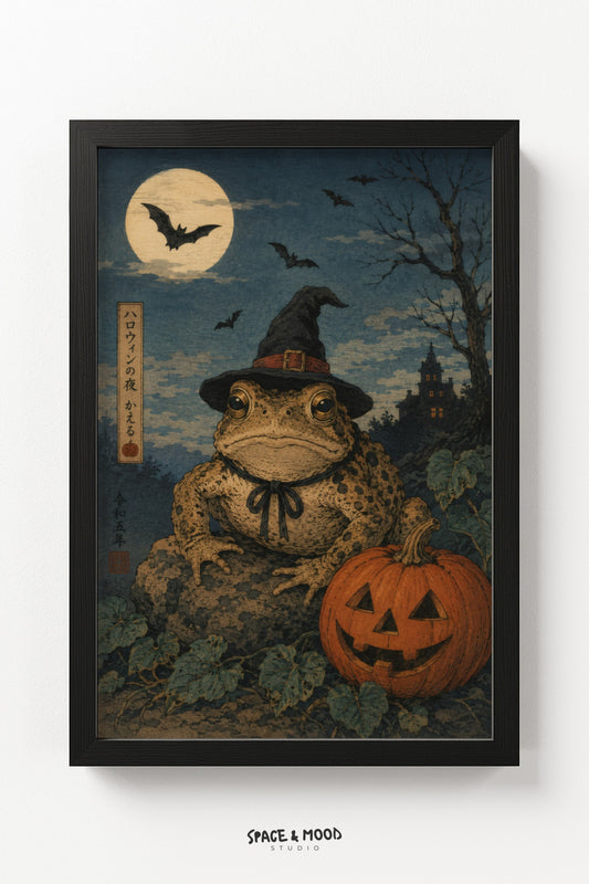 Toad Halloween Moon