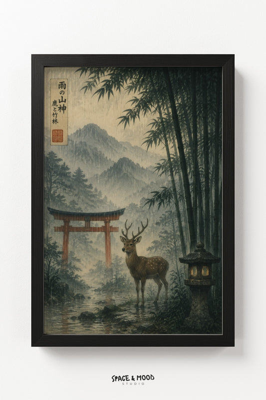 Deer Bamboo Forest