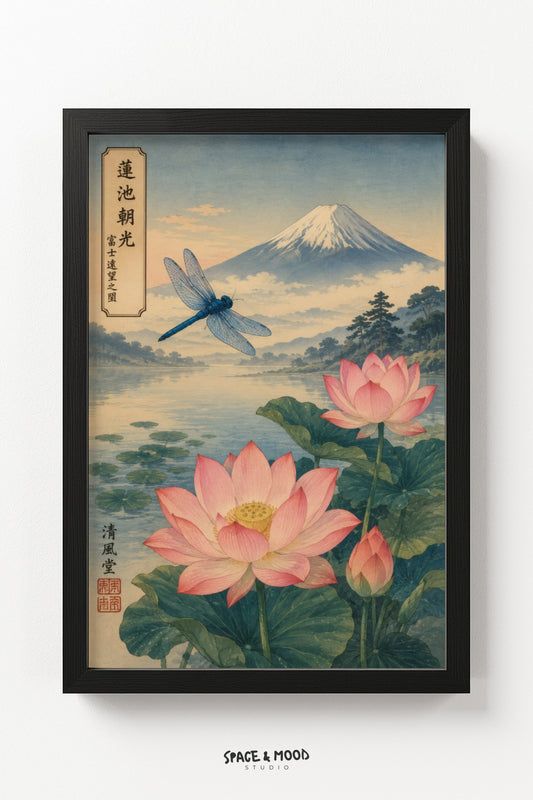 Dragonfly Lotus Fuji