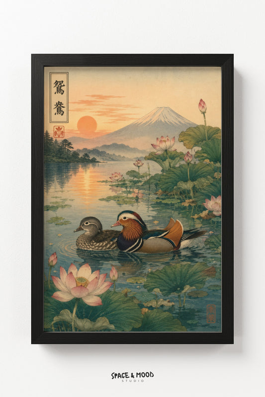 Mandarin Duck Lotus