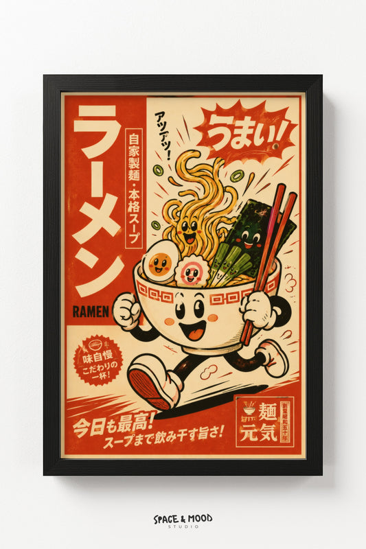 Ramen Mascot Poster