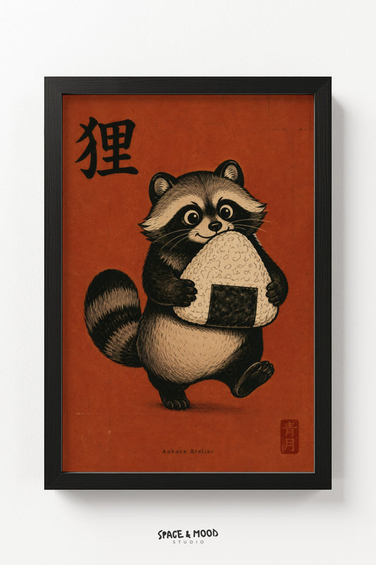 Raccoon Onigiri