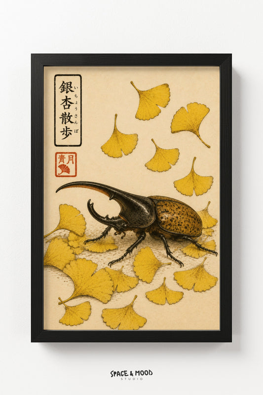 Beetle Ginkgo Leaves