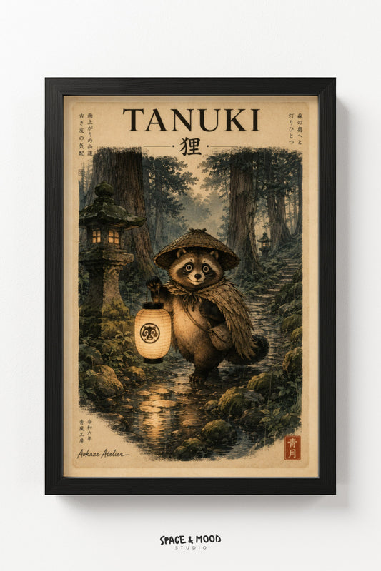 Tanuki Forest Lantern
