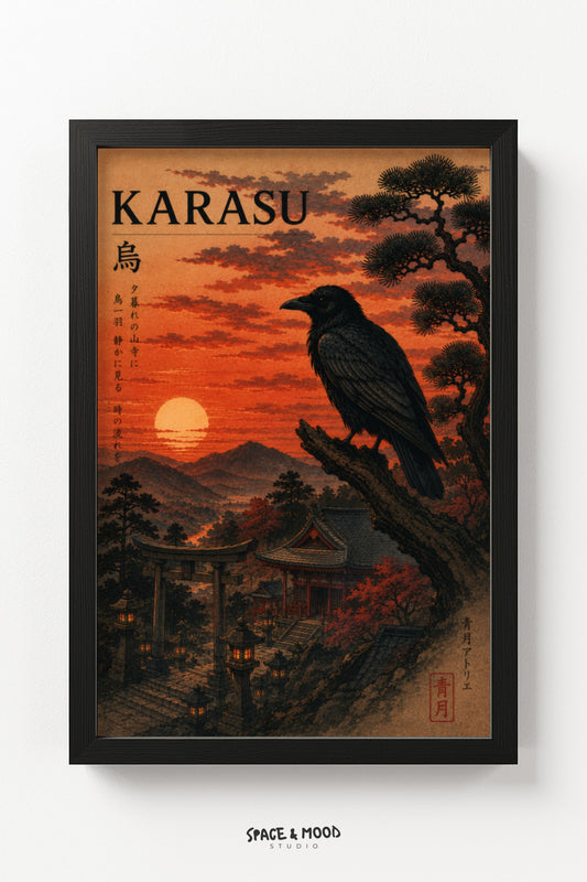 Karasu Crow Sunset