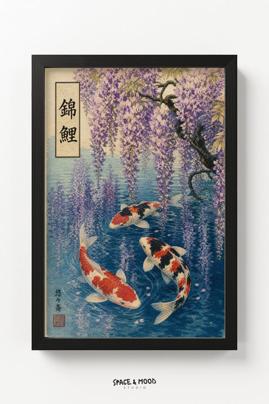 Koi Wisteria Pond