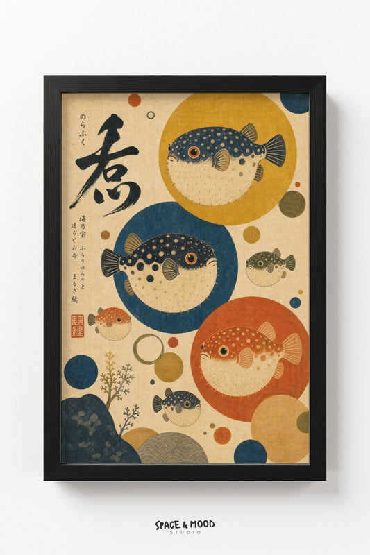Pufferfish Circle Pattern