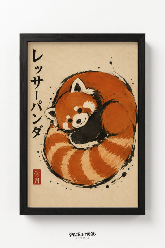 Red Panda Curled