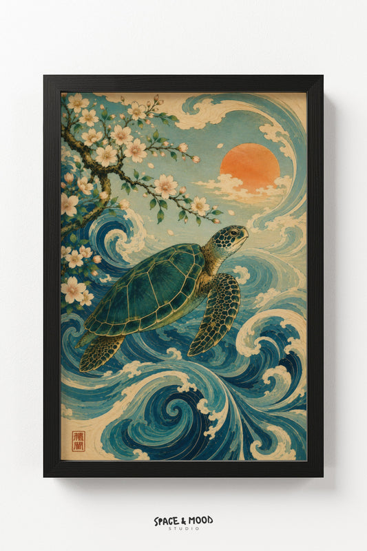 Turtle Wave Blossoms