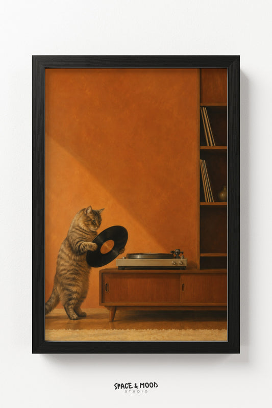 Cat Vinyl Record