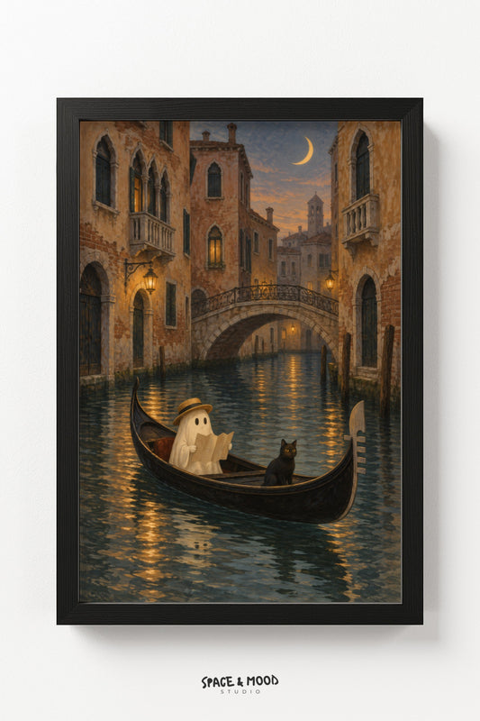 Ghost Venice Gondola Canal