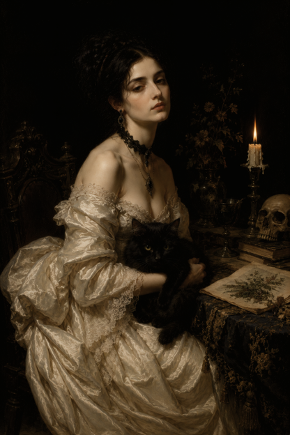 Candlelit Reader