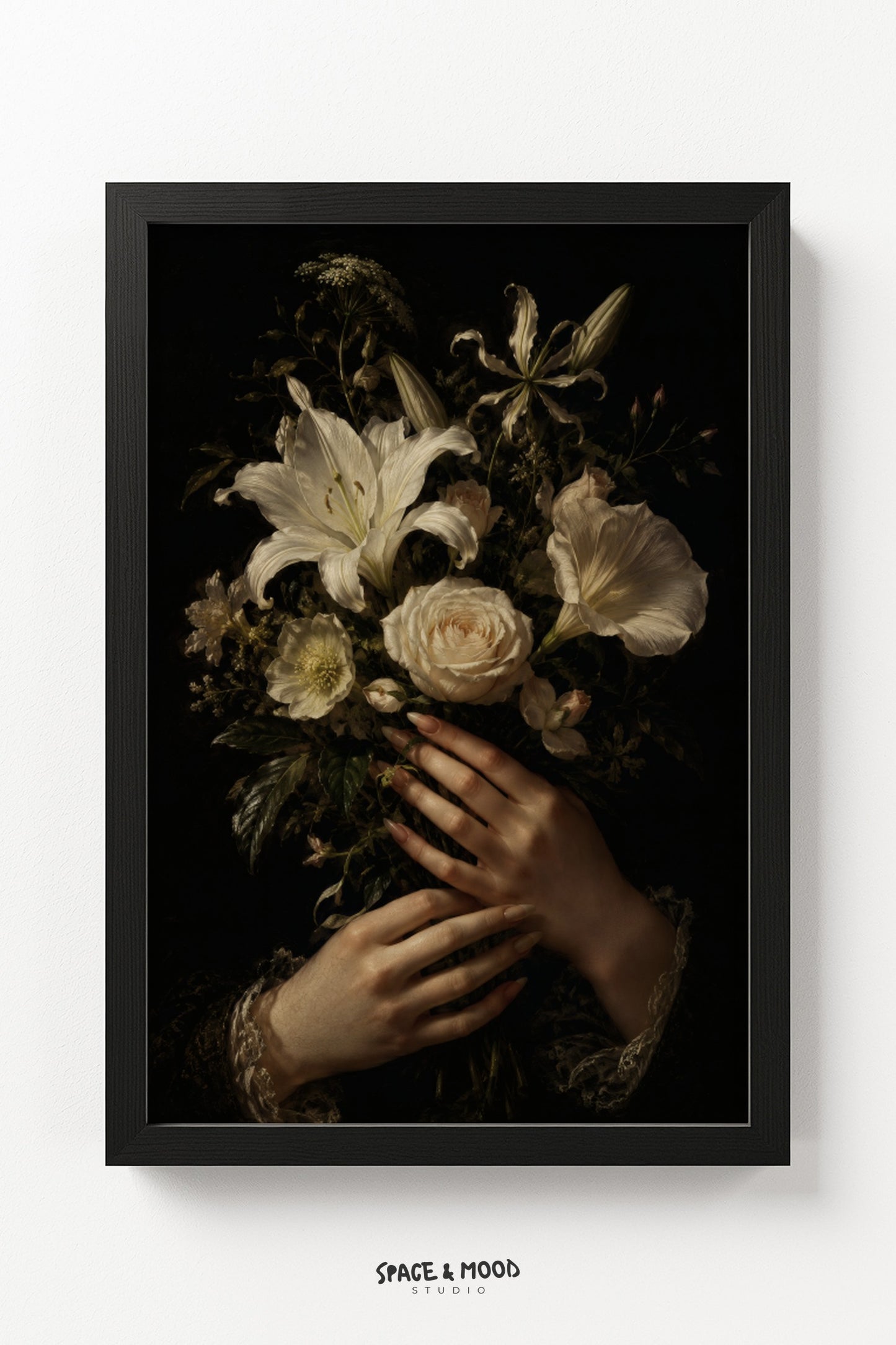 White Bloom Hands