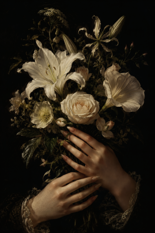 White Bloom Hands