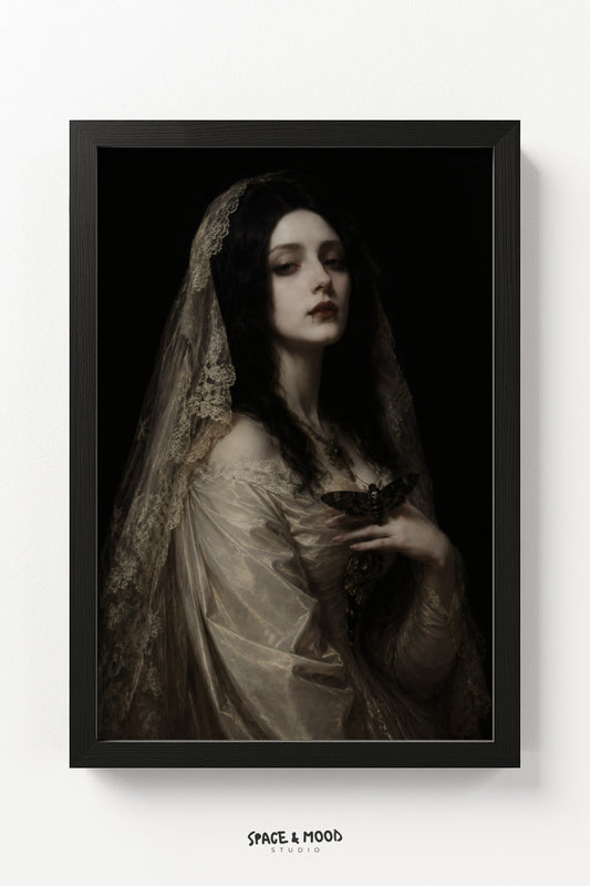 Lady and the Moth