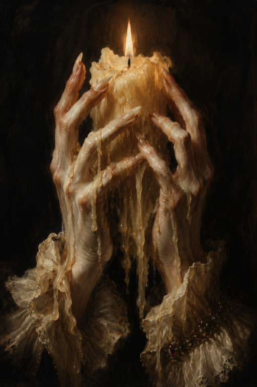 Candle in Hand