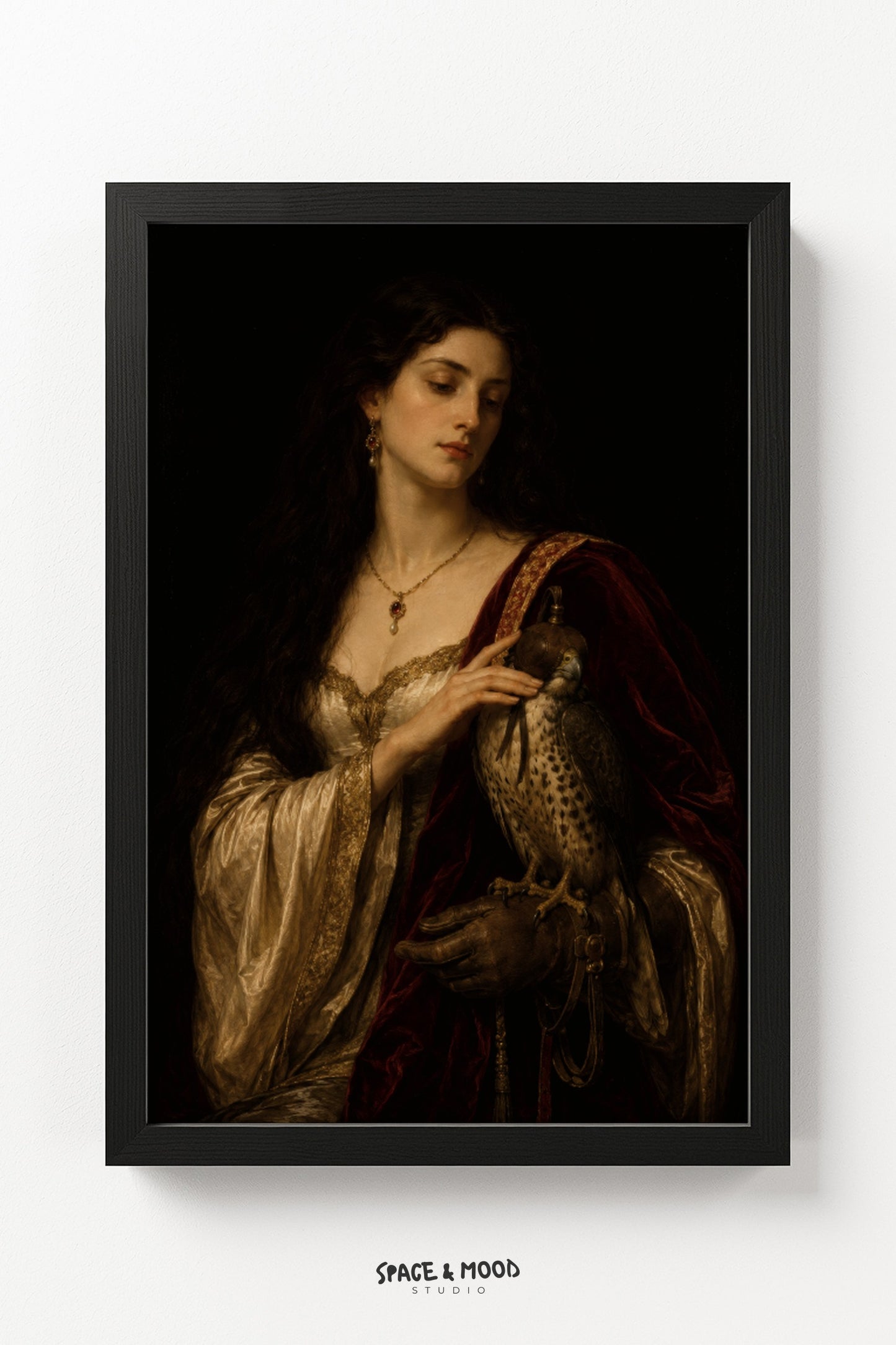 Lady and Falcon