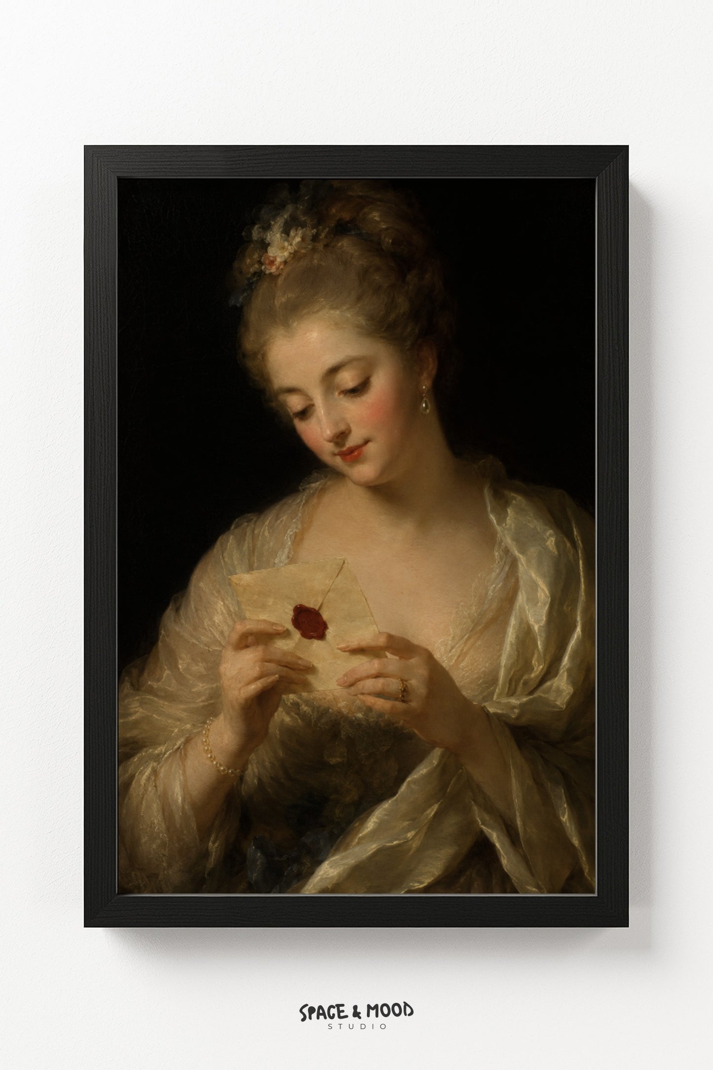 Holding the Letter