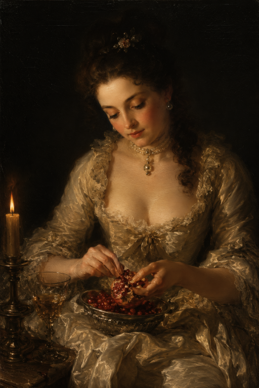 Picking Pomegranate