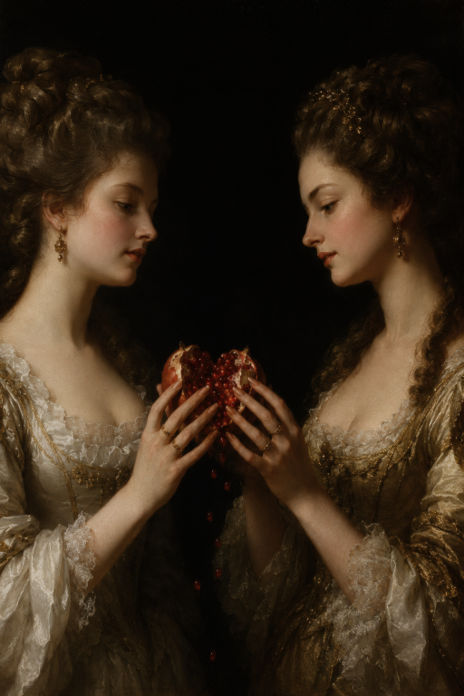 Sharing Pomegranate