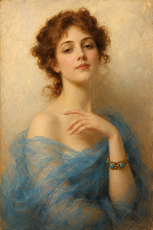 Blue Gown Muse
