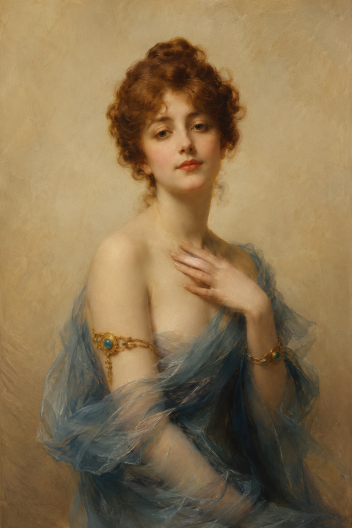 Blue Wrap Grace