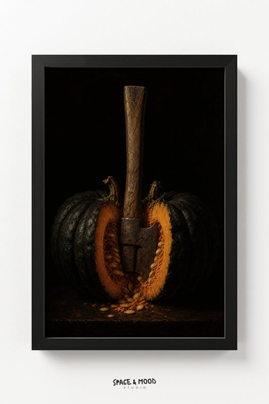 Axe in Pumpkin