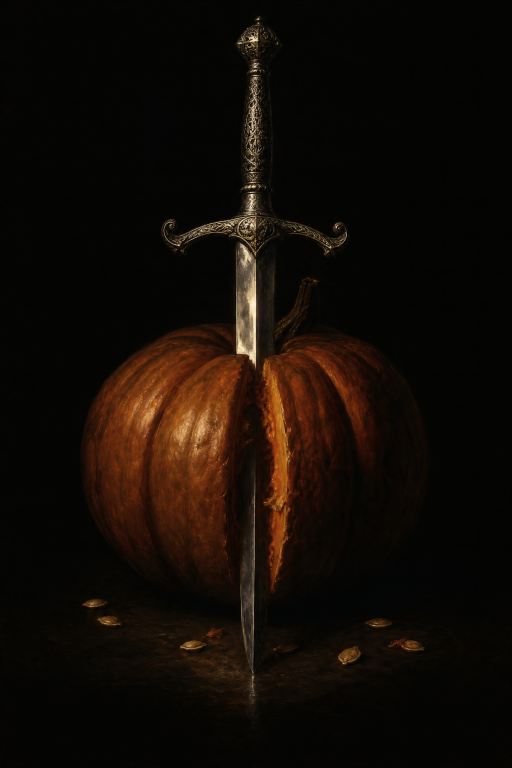 Blade in Pumpkin