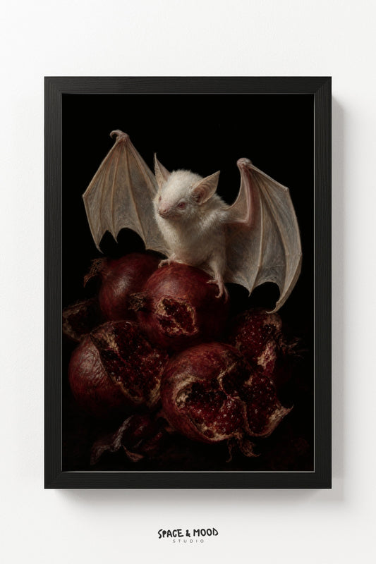 White Bat and Pomegranate
