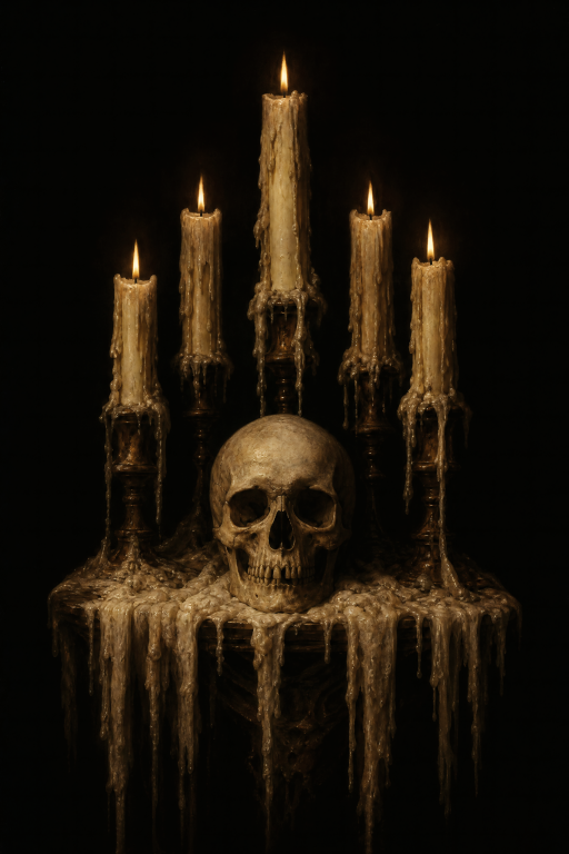 Skull and Candles