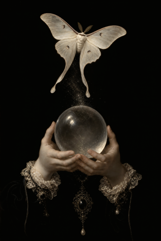 Crystal Ball Moth