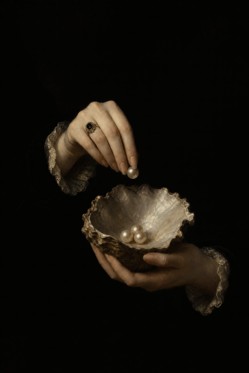 Pearls in Shell II