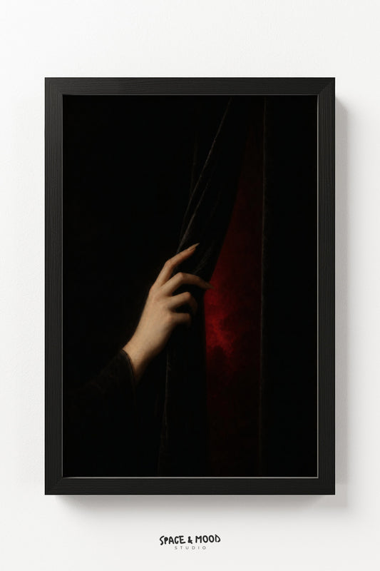 Black Curtain Hand