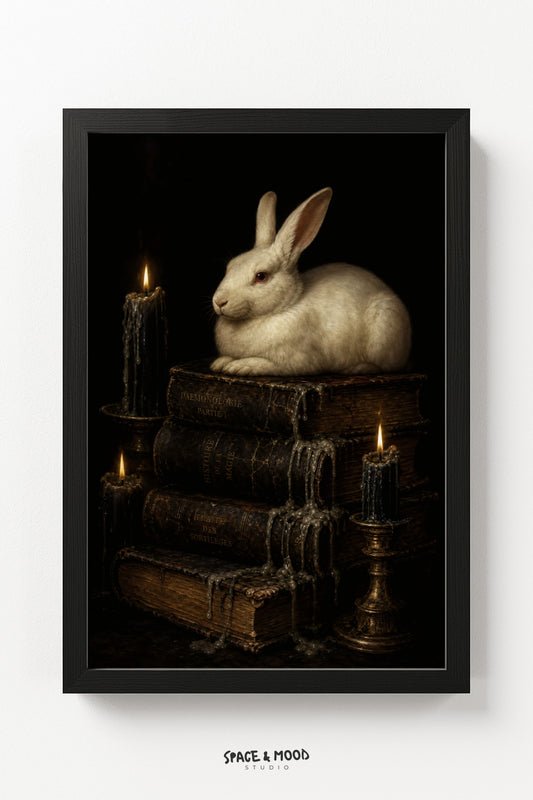 Books and Rabbit