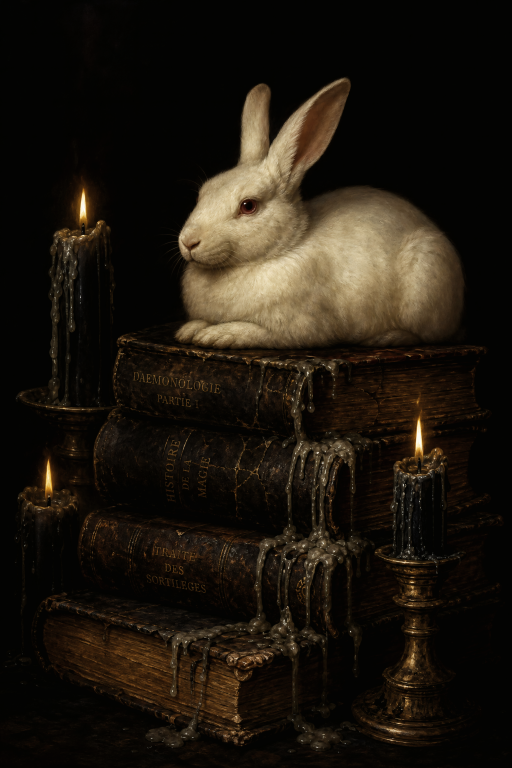Books and Rabbit