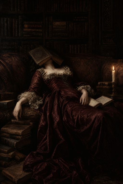 Sleeping in the Library