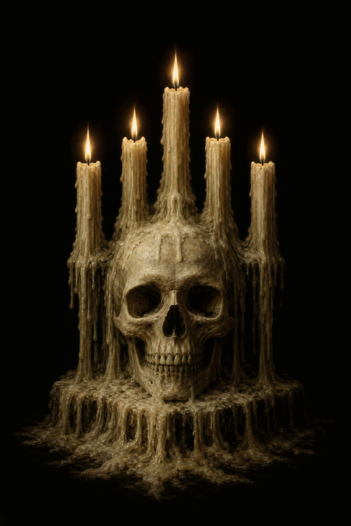 Skull and Wax
