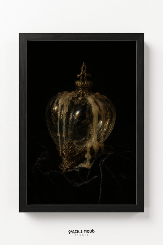 Glass Heart and Wax