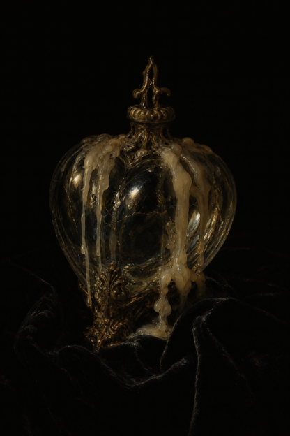 Glass Heart and Wax