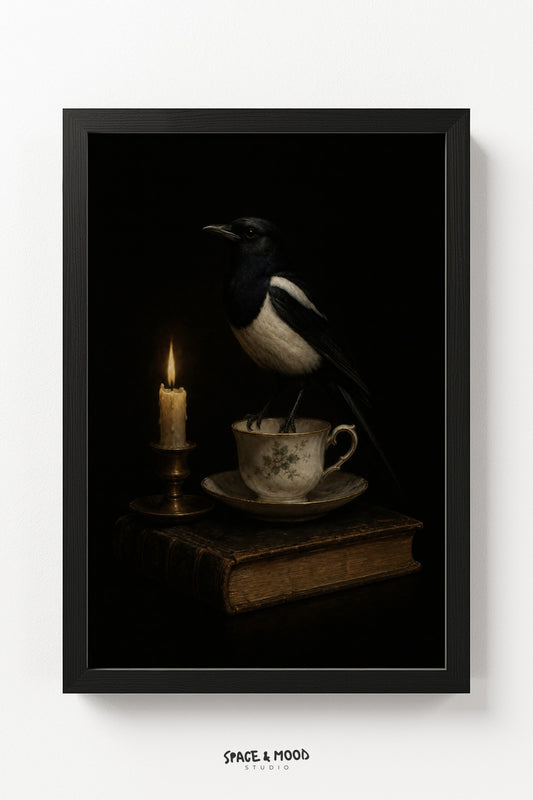 Raven by Candlelight