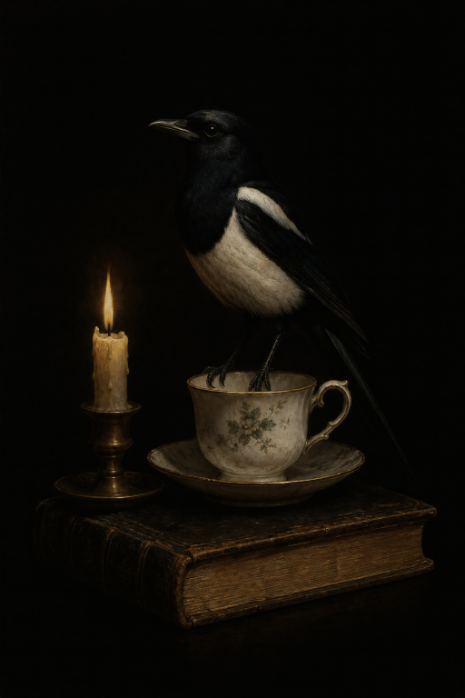 Raven by Candlelight