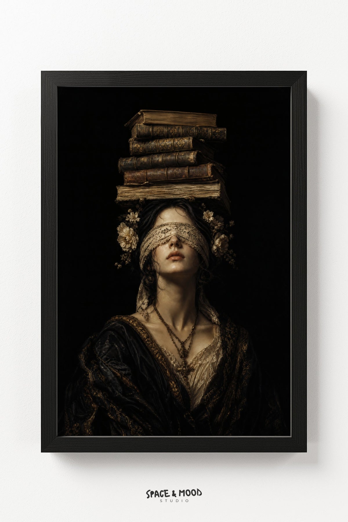 Books on Her Head