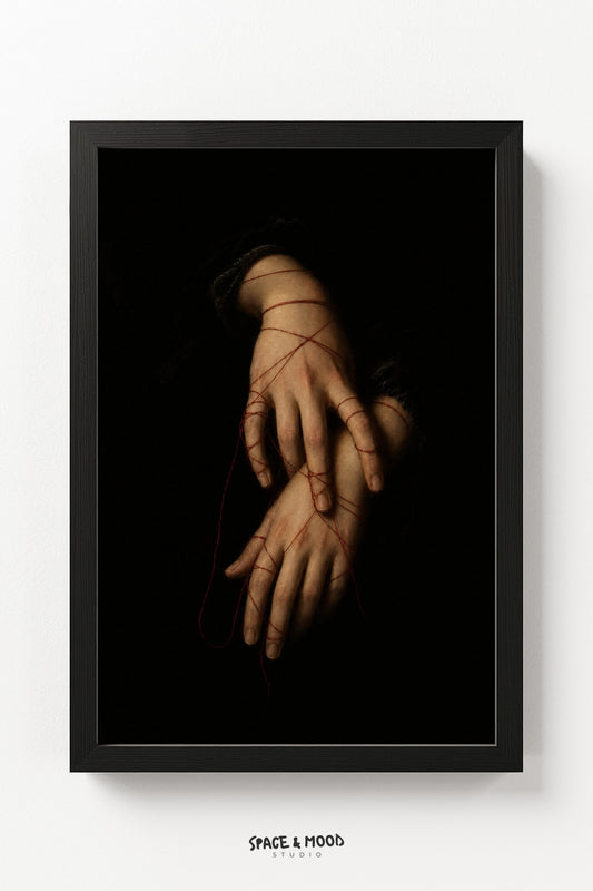 Hands and Red Thread