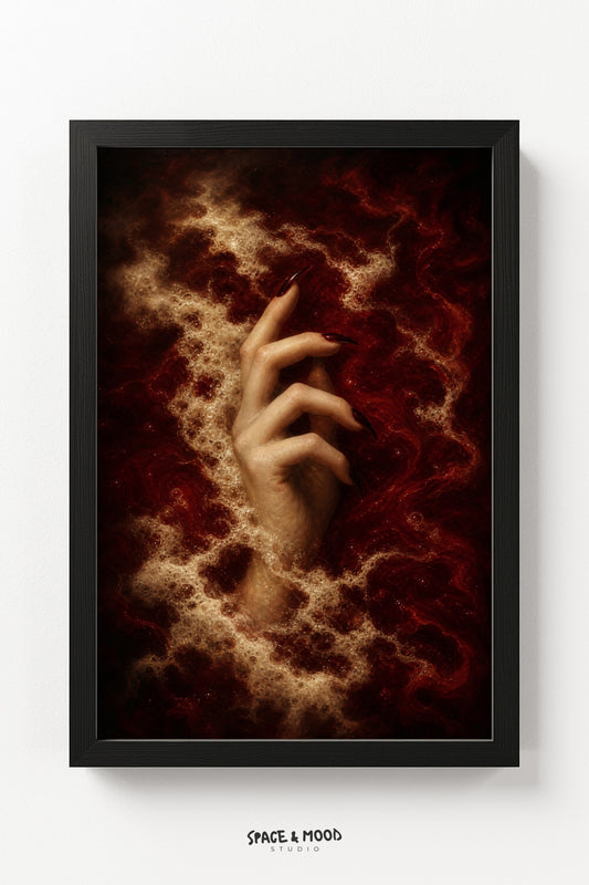 Hand in Red Water