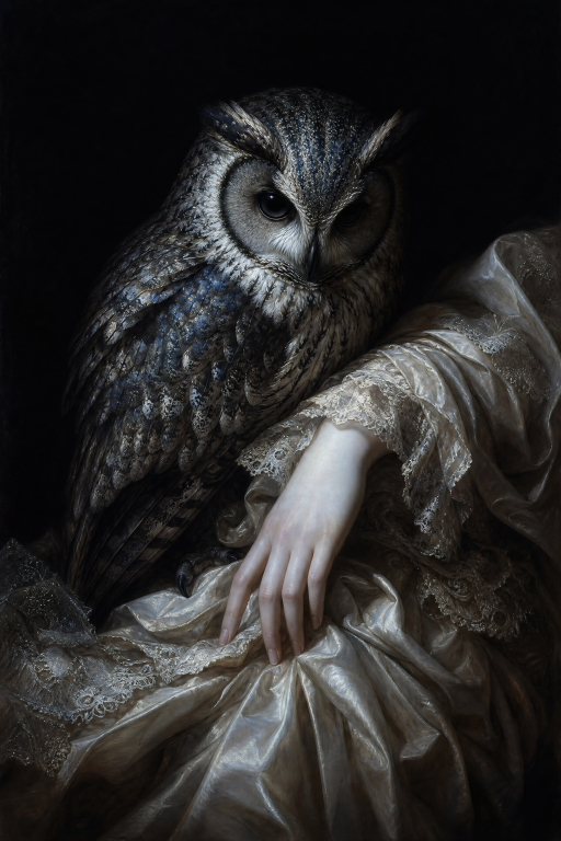 Owl and Silk