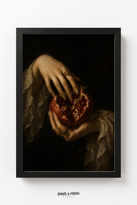 Pomegranate in Hands